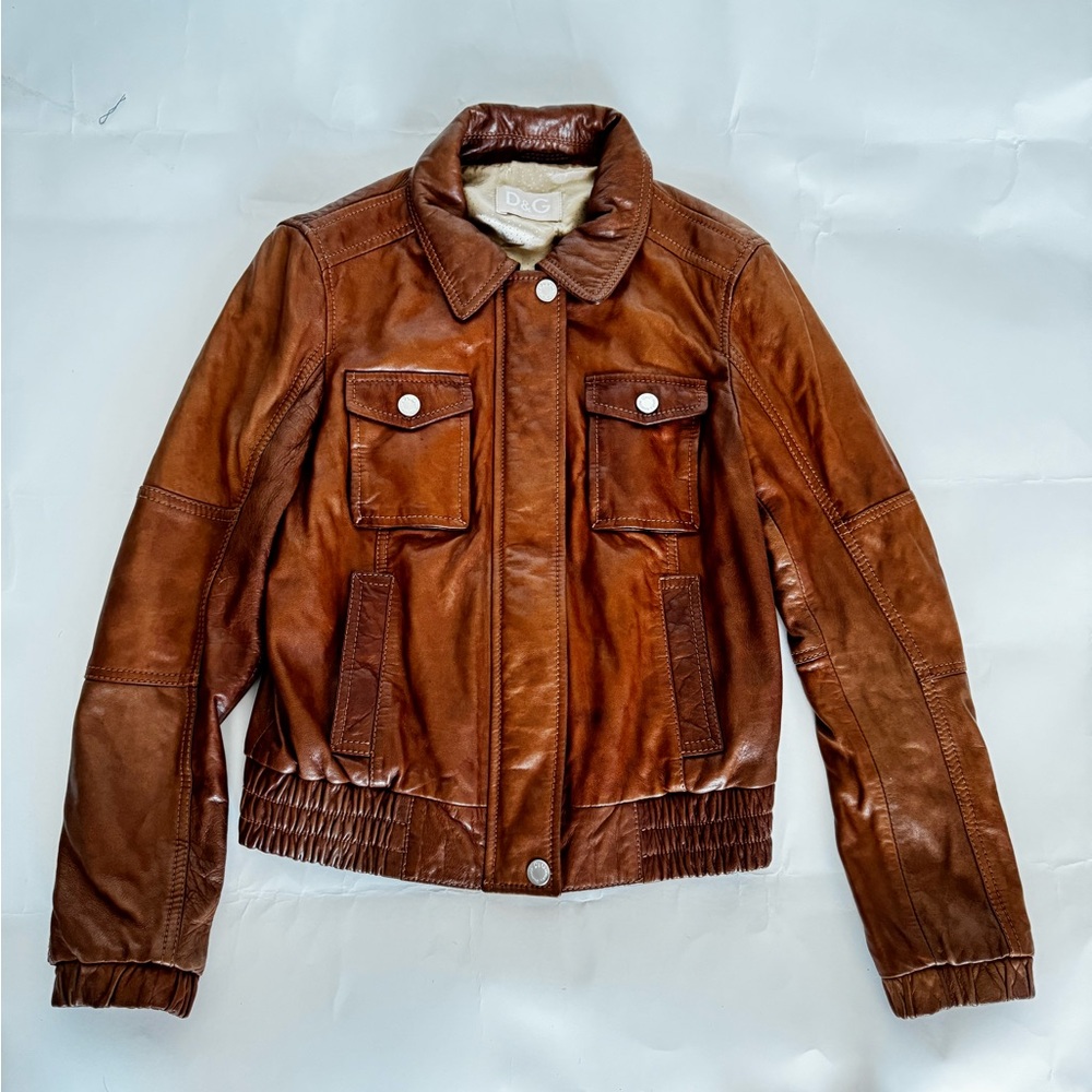DOLCE & GABBANA Leather Jacket